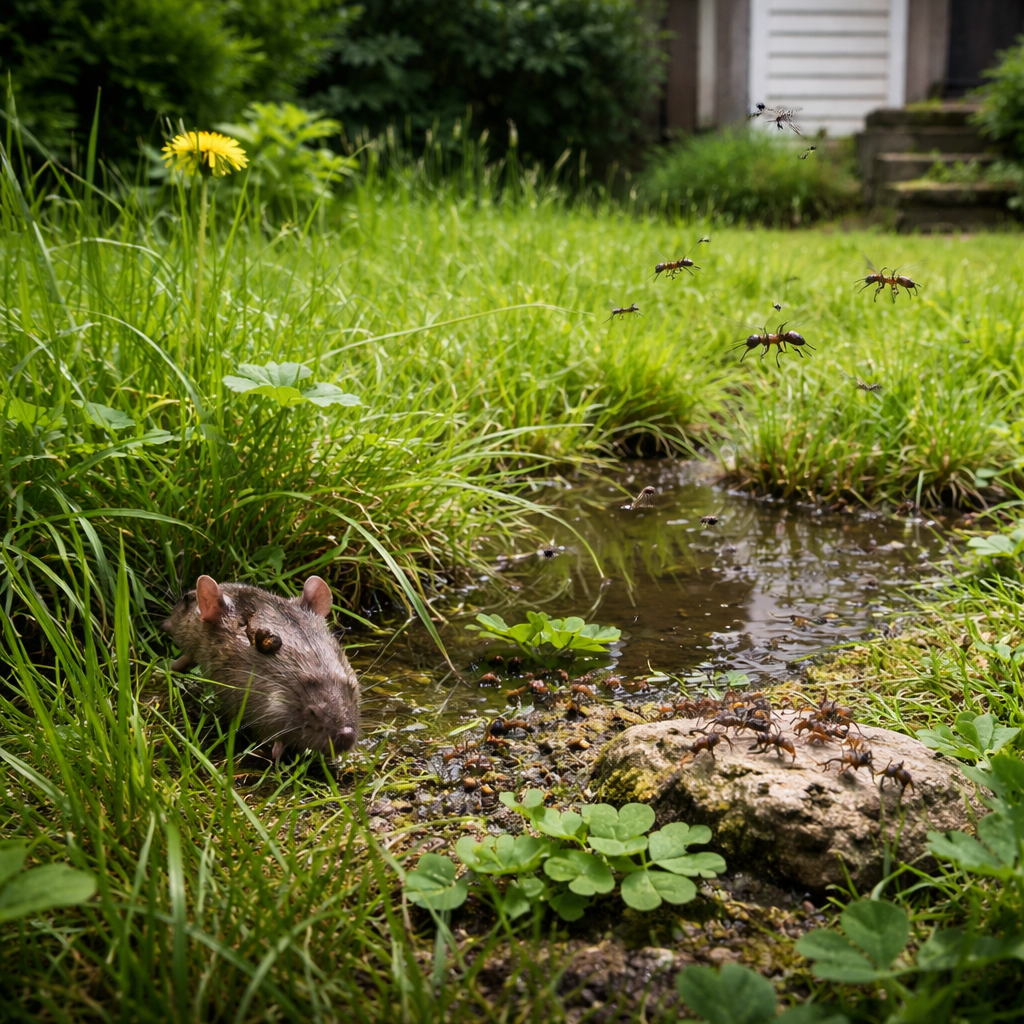 Lawn care and pest prevention