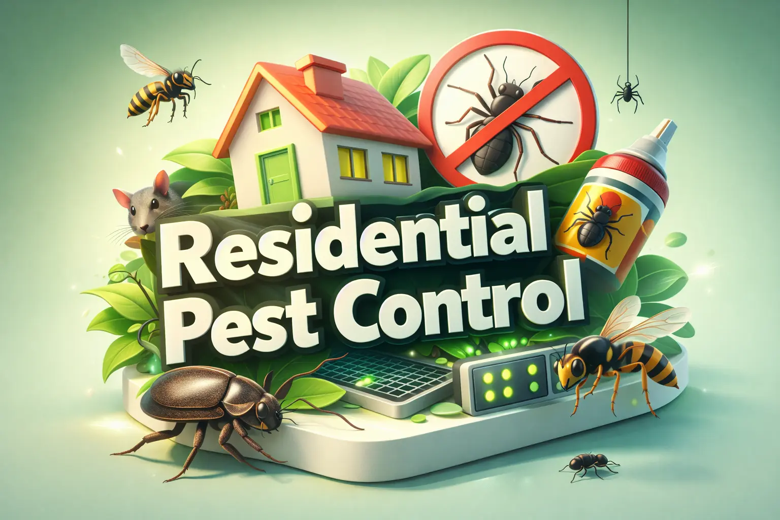 Residential Pest Control – St. George home protection