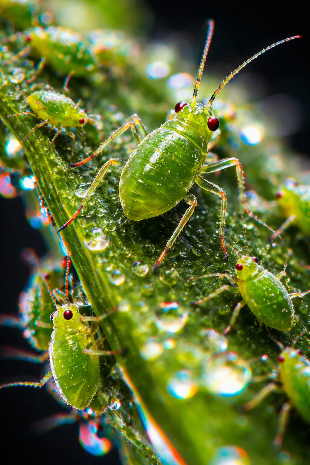 Centipede close-up